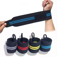 8Prs Elastic Weightlifting Wristbands